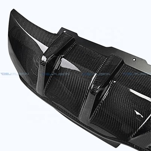 ดิฟฟิวเซอร์กันชนหลังคาร์บอนไฟเบอร์ทรง VRS สำหรับ Toyota Supra JZA80 MKIV ปี 1993-2002 พร้อมลิ้นสปอยเลอร์แบบ Splitter ชุดแต่ง Body Kit - Product Image 4