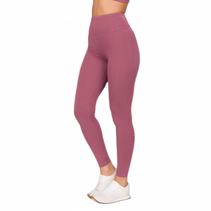 Mallas de Yoga suaves para mujer, pantalones de Yoga atléticos sin costuras de cintura alta, mallas de entrenamiento para gimnasio, mallas transpirables - Product Image 1