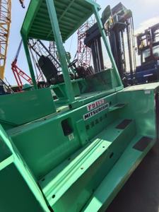 <span class=keywords><strong>Chariot</strong></span> élévateur diesel <span class=keywords><strong>d</strong></span>'<span class=keywords><strong>occasion</strong></span> Mitsubishi FD150/FD160 15 tonnes, origine Japon, transmission intégrale, pneus tout-terrain solides, bon état, prix bas - Product Image 4