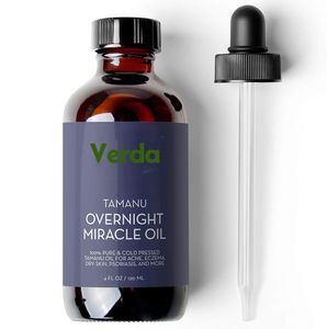 Private Label puro olio per il corpo Tamanu alleviare l'irritazione degli arrossamenti riparazione psoriasi promuovere la rigenerazione della pelle olio di Tamanu - Product Image 1