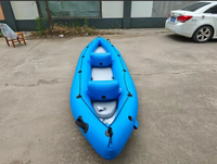 Kayak gonflable double personnalisé en usine, haut de gamme et léger, d'excellente qualité