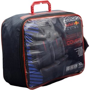 Set coprisedili Powerbar II nero/rosso - Product Image 3