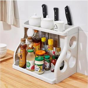 Étagère de cuisine organisateur étagères cadre d'angle en plastique douche <span class=keywords><strong>Caddy</strong></span> support de rangement porte-shampooing pour accessoires de salle de bain - Product Image 1