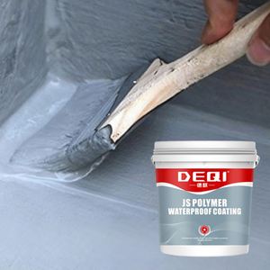 Materiales de Polímero de Cemento JS OEM ODM, Revestimiento Impermeable JS de Dos Componentes para Pisos, Techos, Balcones y Paredes - Product Image 1