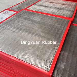 עמיד פוליאוריטן רטט מסך sieve צלחת פוליאוריטן פו לוח רשת עבור חלקי מכונות כרייה - Product Image 5