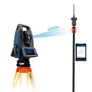 Station totale robotisée Hi-Target HTS-802, précision élevée 1'', instrument de topographie monopersonnel 30X, compensateur bi-axial, IP65 - Product Image 1