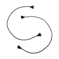 Rangkaian Kabel FPC Fleksibel OEM Kustom 0.5mm Pitch 40Pin 40AWG Sinyal LVDS untuk Sistem Kamera Komputer Elektronik Mesin