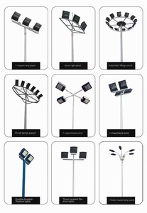 ไฟส่องสว่างเสาสูงแบบกันน้ำ IP65 ผลิตตามสั่งจากโรงงาน พร้อมรับประกัน 10 ปี และมุมกระจายแสง 360 องศา สำหรับถนน - Product Image 5