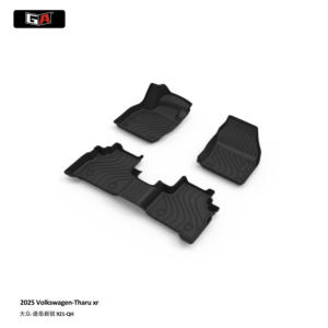 Tapis de <span class=keywords><strong>voiture</strong></span> complets en TPE toutes saisons GA Black, antidérapants, pour <span class=keywords><strong>Volkswagen</strong></span>-Tharu Xr 25 - Product Image 2