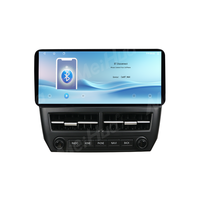 Meihua 12.3 inci Fascia Mobil & Pemutar DVD Mobil Bingkai Hitam untuk SUBARU FORESTER IMPREZA 2008-2012 dengan Kabel Harness