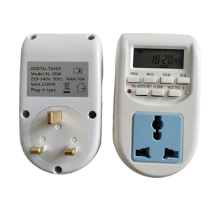 Interruptor de Control de Tiempo con Pantalla Digital Al-06w, Enchufable, Pantalla LCD, Calibre Británico <span class=keywords><strong>R</strong></span> - Product Image 1