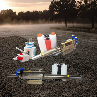 Nébuliseur portable en métal, brumisateur à piles, machine de désinsectisation thermique pour le jardin
