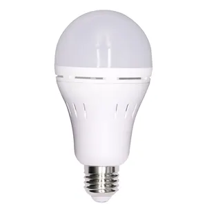 Yüksek kaliteli LED acil ampul E27 şarj edilebilir LED ampul işık AC/DC ev ve dış mekan için SKD fiyat 9W 12W 15W plastik 90 80