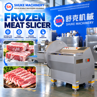 Machine à trancher la viande de bœuf congelée pour la transformation de la viande à usage commercial