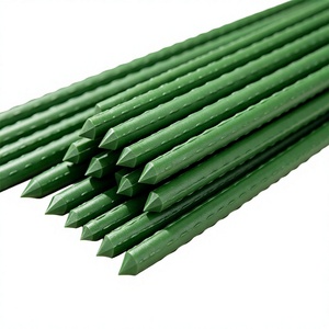 Sunsbuild 90cm x 8mm Plastic Coated Steel <b>Tomato</b> Stakes Garden Plant <b>Support</b> Rods for Vegetables, Flowers and Climbing Plants - Product Image 4