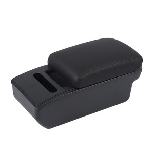 Boîte d'accoudoir Vtear en ABS avec porte-gobelet USB pour <span class=keywords><strong>Renault</strong></span> <span class=keywords><strong>Captur</strong></span>/Kaptur 2014-2018 - Accessoire de rangement intérieur - Product Image 4