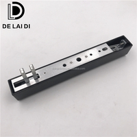 Porte coulissante en aluminium, 1 pièce, accessoires de fenêtres, poignée et serrure