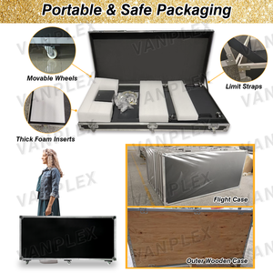 Miroir Magique Photo Booth 32 pouces en Gros pour Revendeurs - Cadre Métallique OEM, Flight Case, Garantie 2 Ans, Stock US - Product Image 6