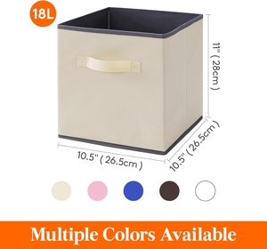 Cesta de Viaje Plegable Cuadrada Grande de Tela, de Alta Calidad, Cajas y Contenedores Plegables para Ropa del Hogar, Venta al Por Mayor - Product Image 3