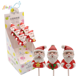 Fabricant en gros de bonbons gélifiés de Noël en forme de Père Noël 3D faits à la main, <span class=keywords><strong>halal</strong></span>, personnalisés, avec boîtes de présentation - Product Image 1