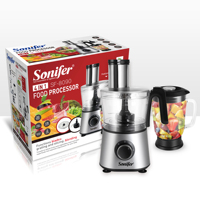Sonifer SF-8090 cuisine 220v moteur haute vitesse 4 en 1 trancheuse électrique multifonction hachoir mélangeurs mélangeurs robots culinaires