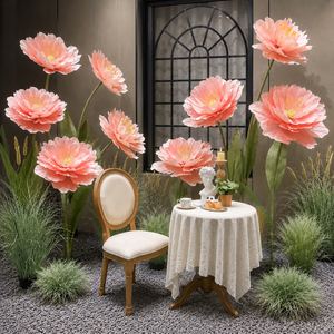Arbre artificiel de fleurs de <span class=keywords><strong>cerisier</strong></span> rose personnalisé avec base <span class=keywords><strong>en</strong></span> métal pour la décoration de mariage, de centre commercial, d'hôtel et de commerce - Product Image 4
