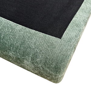 Modern Cheap Modular Single Lazy <b>Sofa</b> Square Villa Vacuum Compressed Green Velvet Fabric <b>Floor</b> Recliner <b>Sofa</b> Chair - Product Image 3