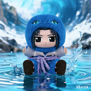 Nuevo y Moderno Llavero de Vinilo de la Serie Narutoes Cute Beast Sitting Party V2, Caja Misteriosa, Peluche Kawaii de Anime, Regalo Decorativo - Product Image 6