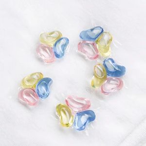 OEM 3-in-1 floreale ottuplicato concentrato Gel per bucato usa e getta per il lavaggio di indumenti cialde di sapone liquido - Product Image 2