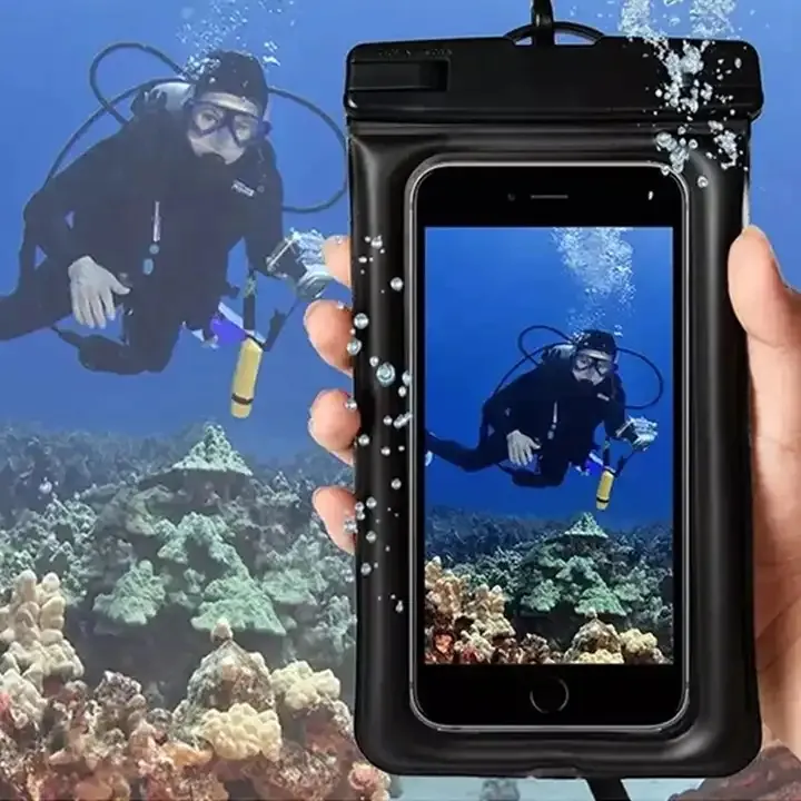 Плавающий ПВХ губчатый плавающий Чехол для мобильного телефона сотового телефона водонепроницаемый чехол с ремешком