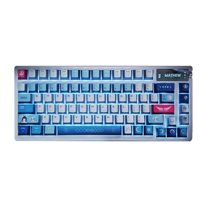 <span class=keywords><strong>Clavier</strong></span> en alliage d'aluminium personnalisé MTA752, touches métalliques peintes avec écran et bouton, claviers sans fil OEM/ODM pour joueurs - Product Image 1