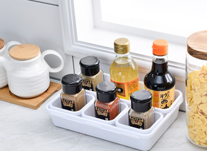 Set of 8 Multipurpose Kitchen <b>Drawer</b> Organizer Tray Set <b>Plastic</b> Desk <b>Storage</b> Box - Product Image 5