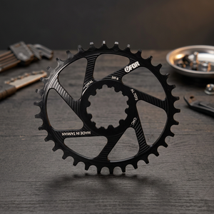 Plateau de chaîne ovale UFOR Precision E1-04 VTT en aluminium 7075 Narrow-Wide 28-38T 12 vitesses, stable et longue durée de vie - Product Image 3