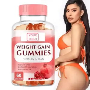 Oem tự nhiên tăng cân bổ sung tăng cân Gummies cho phụ nữ
