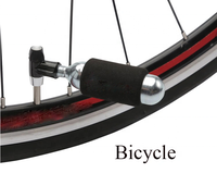 16g 25g 3/8 1/2 Mini cylindres de CO2 portables filetés pour les capsules de gonflage de pneus de vélo réservoirs de gaz pour les sports de vélo en plein air