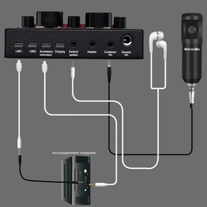 GAM-800S Venta caliente profesional capacitiva cabeza sonido micrófono de <span class=keywords><strong>estudio</strong></span>. - Product Image 5