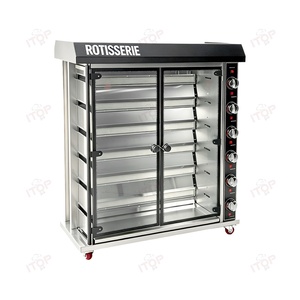 ITOP Machine à rôtir poulet électrique/gaz à 3/6/9 broches, Four à rôtir poulet, Prix <span class=keywords><strong>de</strong></span> gros usine, Meilleures ventes - Product Image 3