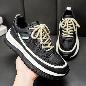 Mocassins confortables pour hommes, respirants, semelle intermédiaire en EVA souple, semelle extérieure en caoutchouc, chaussures légères d'été - Product Image 4