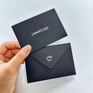<span class=keywords><strong>Enveloppe</strong></span> d'<span class=keywords><strong>invitation</strong></span> personnalisée de luxe, petite <span class=keywords><strong>taille</strong></span>, argentée, avec logo personnalisé, enveloppes pour lettres, emballage de cartes de visite, <span class=keywords><strong>enveloppe</strong></span> en papier - Product Image 5