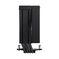 Refroidisseur d'air pour processeur PC LOVINGCOOL 120 mm, design sans éclairage, 4 caloducs en cuivre, garantie de la marque, prêt à être expédié, échantillon pris en charge, OEM disponible