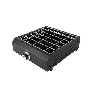 Plaque chauffante à <span class=keywords><strong>gaz</strong></span> pratique en acier inoxydable à brûleur noir pour la cuisine en plein air - Product Image 3