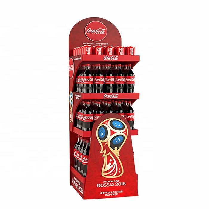 Высококачественный выставочный стеллаж для бутылок на заказ, Рекламные выставочные стенды для пищевых продуктов