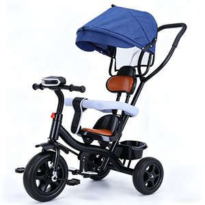 Nuovo Modello <span class=keywords><strong>Bici</strong></span> Senza Pedali 4-in-1 di Alta Qualità per Bambini, Forcella in Lega di Alluminio, Telaio in Acciaio a 3 Ruote, Monovelocità, <span class=keywords><strong>Cestino</strong></span> in Plastica - Product Image 1