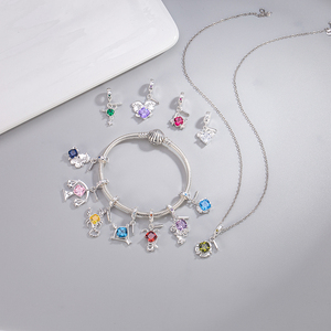 Ciondoli Pan in Argento con Segni Zodiacali e Costellazioni, Compatibili con Bracciali Originali, Gioielli per Amanti del Caffè, Regalo di Compleanno, Berluque Nuovo - Product Image 6