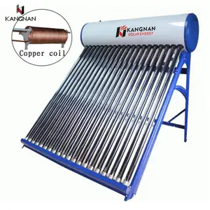 Competitive price pre-heat copper coil solar water heater systems for home