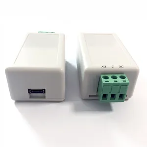 12V Caixa RS232 24V 120V 220V Um Canal Módulo de Relé Controlador USB para USB do PC porta usando VCP para Controlar um Dispositivo Externo