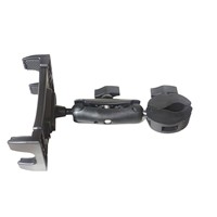 Support de fixation robuste en métal antivol à 360 degrés pour tablette, compatible avec les microphones et les vélos de spinning pour iPhone/iPad