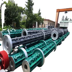 electric concrete pole making machine,rcc fencing pole making machine