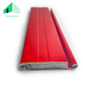 Chine quatre couches PVC résistant au feu évalué volet roulant sortie d'urgence Fiber rideau feu porte ignifuge - Product Image 6