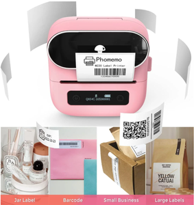 Phomemo M220 Label Maker Barcode Address Label <strong>Printer</strong> Small Business <strong>Crafts</strong> Clothing Price Tag Thermal Inkless Label <strong>Printer</strong> - Product Image 5